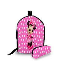 Kit Escolar Mochila E Estojo Infantil Minnie - decarlos