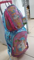 Kit escolar, mochila, estojo.+ Lancheira - Cidobe
