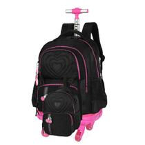 Kit Escolar Mochila Matelassê Rodinhas Skate Giro 360 Lancheira Alça 2 em 1 Kit Escolar Mochila Matelassê Rodinhas Skate Giro 360 Lancheira Alça 2 em 1