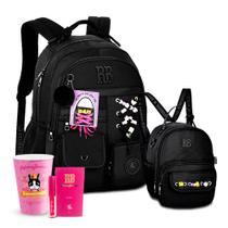 Kit Escolar Mochila Rebecca Bonbon Lancheira Térmica RB