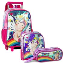 Kit Escolar Mochila Rodinha Lancheira Estojo Menino Fast Machine Feita Em Poliéster Clio Style Kit Escolar Mochila Rodinha Lancheira Estojo Menino Fast Machine Feita Em Poliéster Clio Style