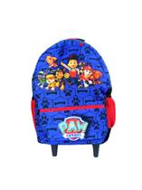 Kit Escolar Mochila Rodinhas Patrulha Canina + Lancheira Térmica + Estojo