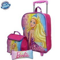 Kit Escolar Mochila Tam G Barbie Sestini