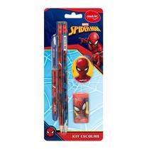 Kit Escolar Molin Spider Man com 5 Peças