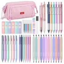 Kit Escolar Nicpro com 52 Peças e Estojo