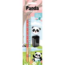 Kit Escolar Panda HB com 04 Peças