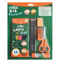 Kit Escolar Pedagógico com 20 Peças - Leonora