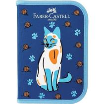 Kit Escolar Pets Gato Estojo Completo Pacote Com 4
