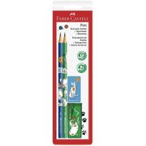 Kit Escolar PETS VERDE/AZUL 4PCS