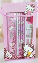 kit escolar Sanrio hello kitty na caixa kit escolar Sanrio hello kitty na caixa