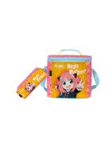 Kit Escolar Spy Family Lancheira Térmica + Estojo Simples Kit Escolar Spy Family Lancheira Térmica + Estojo Simples