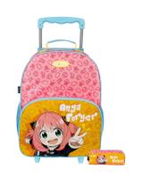 Kit Escolar Spy Family Mochila Rodas + Estojo Simples Kit Escolar Spy Family Mochila Rodas + Estojo Simples