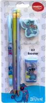 Kit Escolar Stitch c//5 itens Molin Novo