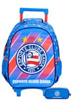Kit Escolar Time Bahia Mochila Rodas Costas + Estojo Duplo Kit Escolar Time Bahia Mochila Rodas Costas + Estojo Duplo