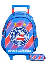 Kit Escolar Time Bahia Mochila Rodas Costas + Estojo Duplo Kit Escolar Time Bahia Mochila Rodas Costas + Estojo Duplo