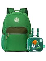 Kit Escolar Time Palmeiras Mochila Costa + Lancheira Oficial Kit Escolar Time Palmeiras Mochila Costa + Lancheira Oficial