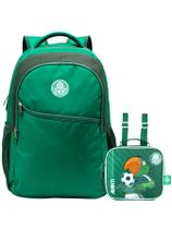Kit Escolar Time Palmeiras Mochila Costa + Lancheira Térmica Kit Escolar Time Palmeiras Mochila Costa + Lancheira Térmica