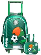 Kit Escolar Time Palmeiras Mochila Costas Rodas Lancheira Kit Escolar Time Palmeiras Mochila Costas Rodas Lancheira