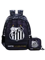 Kit Escolar Time Santos Mochila Costas + Lancheira Térmica Kit Escolar Time Santos Mochila Costas + Lancheira Térmica