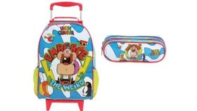 Kit Escolar Titio Avô Barato Mochila De Rodinha + Estojo Kit Escolar Titio Avô Barato Mochila De Rodinha + Estojo