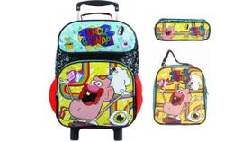 Kit Escolar Titio Avô Mochila De Rodas + Lancheira + Estojo Kit Escolar Titio Avô Mochila De Rodas + Lancheira + Estojo