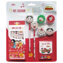 Kit Escolar Turma Da Mônica 26 Peças Lyke