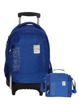 Kit Escolar Up4You Mochila Rodas Lancheira Térmica Juvenil