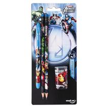 Kit Escolar Vingadores Disney Molin 5 Peças