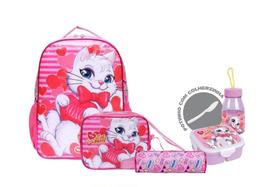Kit Escolar WKids Feminino com 6 Peças