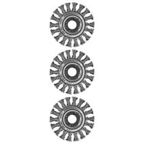 Kit Escova Aco Circular 4.1/2 X 7/8 Trancada 631151BPS 3 Un - PEQUI Kit Escova Aco Circular 4.1/2 X 7/8 Trancada 631151BPS 3 Un - PEQUI