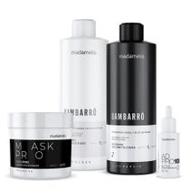 Kit escova bambarro 1l + mask pro 250g + ad pro 100 30ml