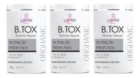 Kit Escova Botox Capilar Profissional Hidratação Profunda