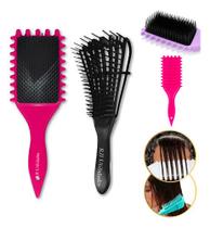 Kit Escova Cabelo Fitagem Definição Ondas + Polvo Cacheado Kit Escova Cabelo Fitagem Definição Ondas + Polvo Cacheado