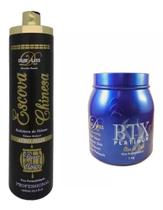 Kit Escova Chinesa + Bottox Platinum Btx Due-liss