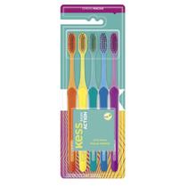 Kit Escova de Dente Basic Action Macia (5 unidades) - Kess