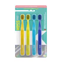 Kit Escova de Dente Kess Pro Extra Macias C/4 2535