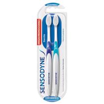 Kit Escova De Dente Sensodyne Gentle Extra Macia Dentes Sensíveis 2 Unidades Kit Escova De Dente Sensodyne Gentle Extra Macia Dentes Sensíveis 2 Unidades