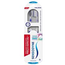 Kit Escova De Dente Sensodyne Proteção Completa Macia 2 Unidades