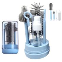 Kit Escova de Limpeza 4 em 1 Mamadeira Garrafa Copo Bebe Criança Limpeza Higiene Bolsa Mala Viagem Passeio Kit Escova de Limpeza 4 em 1 Mamadeira Garrafa Copo Bebe Criança Limpeza Higiene Bolsa Mala Viagem Passeio