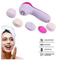 Kit Escova de Limpeza Facial 5 em 1 Completo Kit Escova de Limpeza Facial 5 em 1 Completo