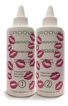 Kit Escova Definitiva Babosa Keratin 120ml Groove Professional Kit Escova Definitiva Babosa Keratin 120ml Groove Professional