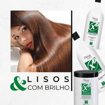 Kit escova definitiva x3 relaxer doux clair