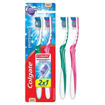 Kit Escova Dental Colgate Whitening Unissex Adulto 2 Unidades