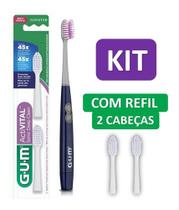 Kit Escova Dental Elétrica Sonic Deep Clean Gum + Refil