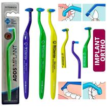 Kit Escova Dental Para Protese Protocolo Implante RV Dente Com 3 Unidades Kit Escova Dental Para Protese Protocolo Implante RV Dente Com 3 Unidades