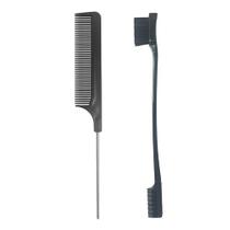 Kit Escova Desembaraçadora ABS Pentes Profissionais Estilização Cabelo Cachos Massageador Soutimes