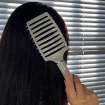 Kit Escova Desembaraçadora ABS Pentes Profissionais Estilização Cabelo Cachos Massageador Soutimes