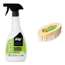 Kit Escova E Elimina Odores E Pegadas Pets Odor 500ml Wap Kit Escova E Elimina Odores E Pegadas Pets Odor 500ml Wap