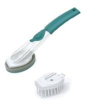 Kit Escova E Esponja De Limpeza 2 Em 1 Para Lavar Louça Kit Escova E Esponja De Limpeza 2 Em 1 Para Lavar Louça
