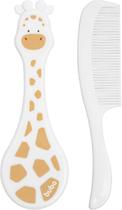 Kit Escova e Pente Buba Girafinha